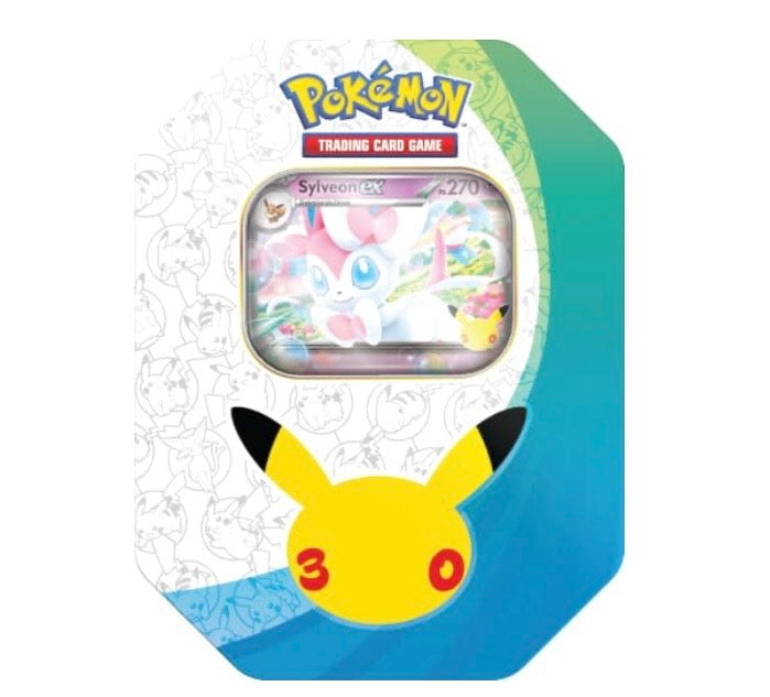 Pokémon 30th Anniversario Tin Collezione Sylveon ex –