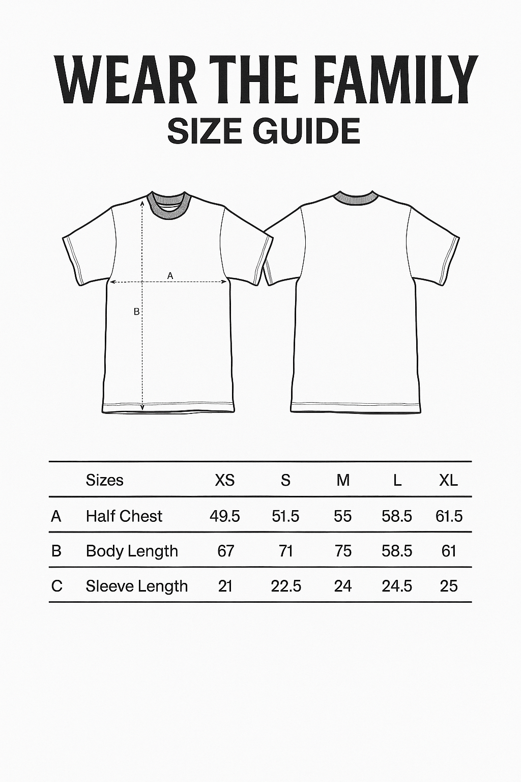 π Wear The Family β T-Shirt Unisex Premium