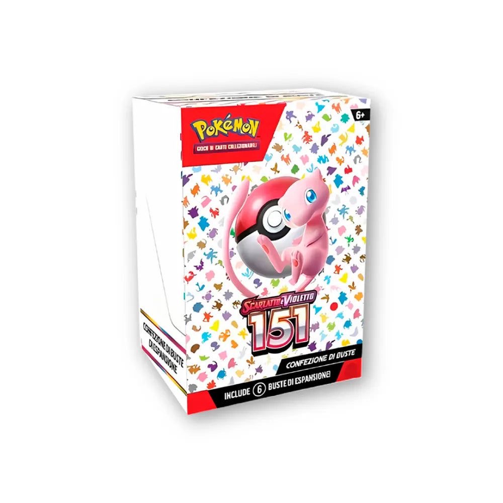 Bundle 6 bustine 151 (Scarlatto e Violetto) ITA