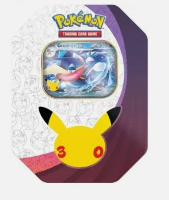 Pokémon 30th Anniversario Tin Collezione Greninja ex