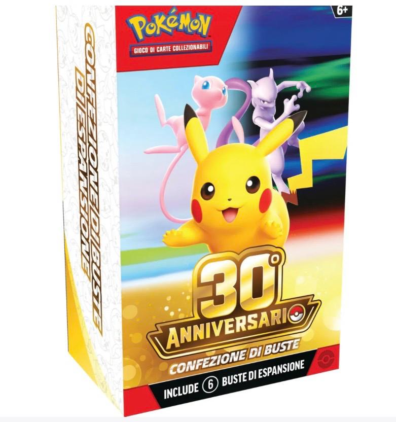 POKÉMON 30° ANNIVERSARIO – BUNDLE 6 BUSTE