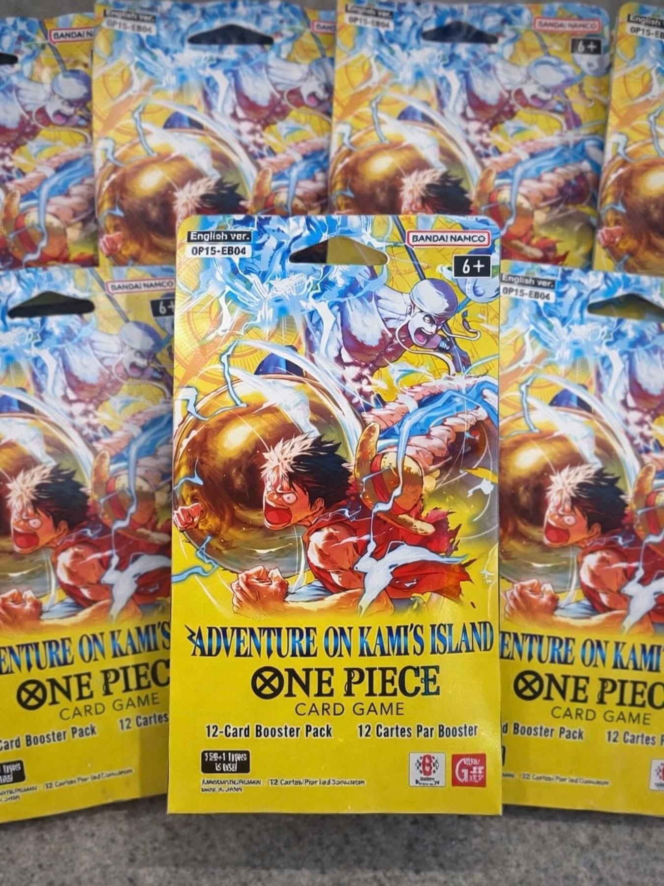 One Piece OP-15 Adventure on Kami's Island paper sleeve Eng